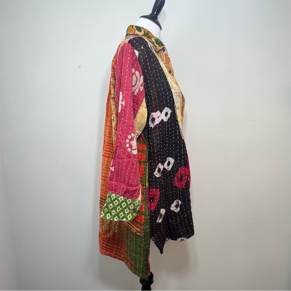 •new• JADED GYPSY Sunrise Kantha Tunic - Picture 5 of 7